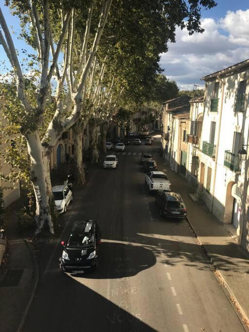 Вилла Historic French Townhouse Saint-Thibery Экстерьер фото